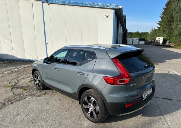 Volvo XC 40 cena 160000 przebieg: 26000, rok produkcji 2022 z Warszawa małe 407